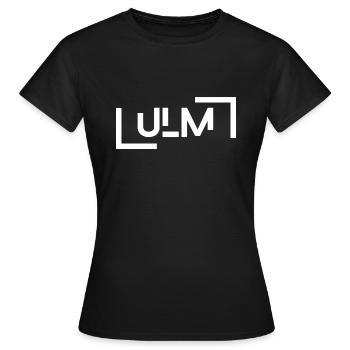 Ulm - Frauen T-Shirt - Schwarz - Vorne - AI Model Female 172 dark (172cm)