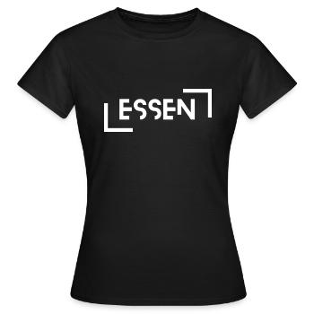 Manger - T-shirt Femme - noir - Devant - AI Model Female 172 dark (172cm)