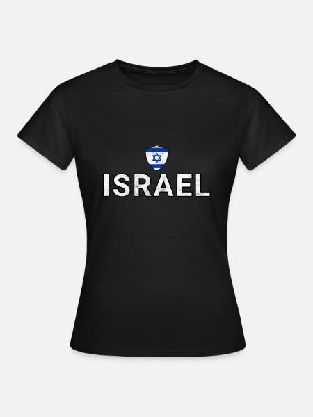 Israël - T-shirt Femme - noir