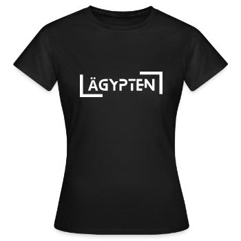 Égypte - T-shirt Femme - noir - Devant - AI Model Female 172 dark (172cm)