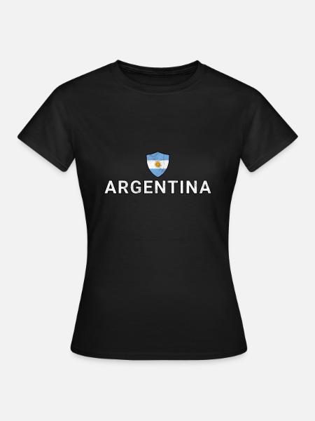 Argentinien - Frauen T-Shirt - Schwarz