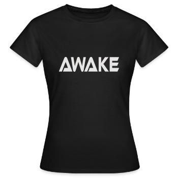 ÉVEILLÉ - T-shirt Femme - noir - Devant - AI Model Female 172 dark (172cm)