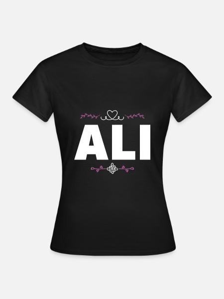 Ali - Frauen T-Shirt - Schwarz