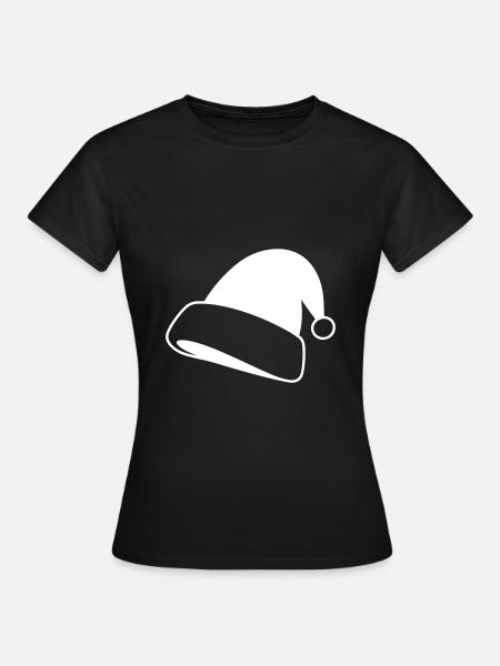 Bonnet de Noël bonnet de Noël - T-shirt Femme - noir