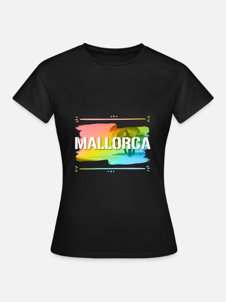 Mallorca - Frauen T-Shirt - Schwarz