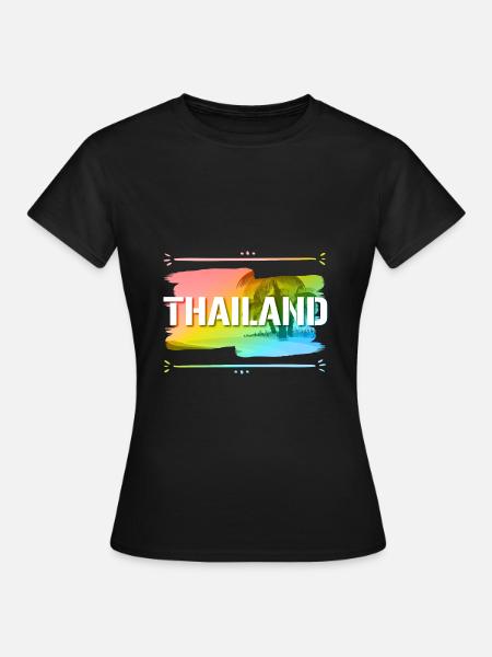 Thaïlande - T-shirt Femme - noir