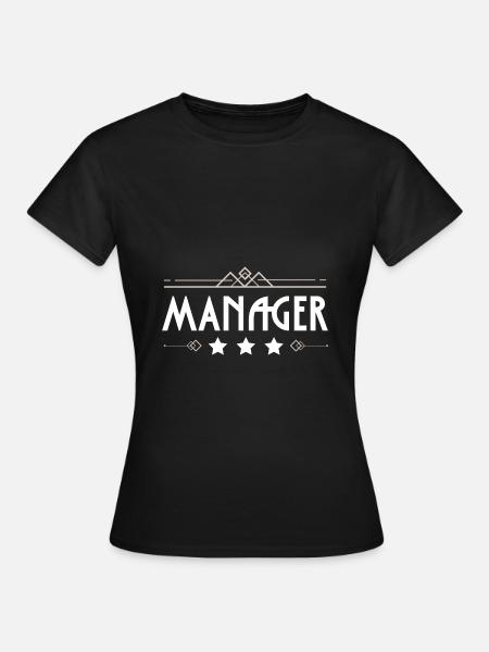 Manager Beruf - Frauen T-Shirt - Schwarz