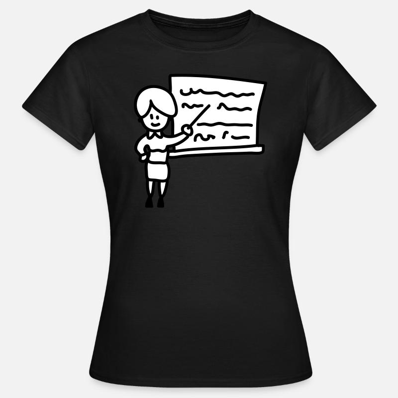 Lehrerin - Frauen T-Shirt - Schwarz