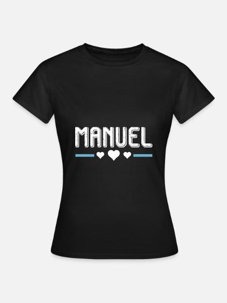 Manuel - Frauen T-Shirt - Schwarz