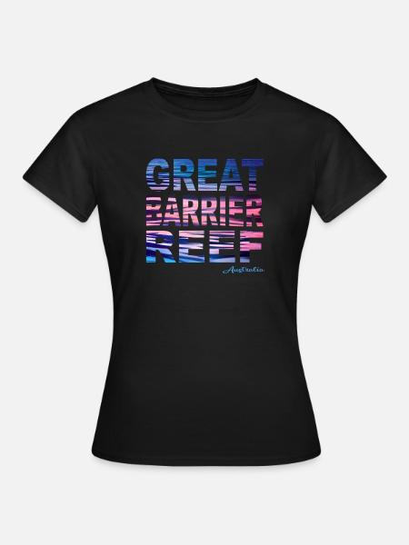 GREAT BARRIER REEF Australia - Frauen T-Shirt - Schwarz