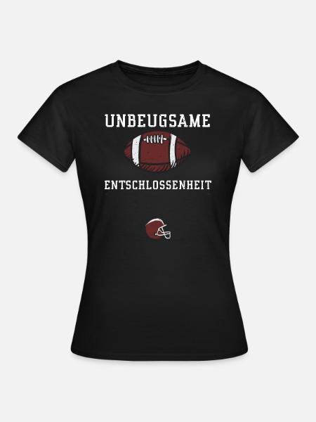 Unbeugsame Entschlossenheit - Frauen T-Shirt - Schwarz