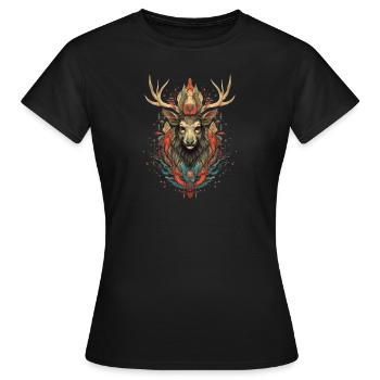 Attrape-rêves - T-shirt Femme - noir - Devant - AI Model Female 172 dark (172cm)