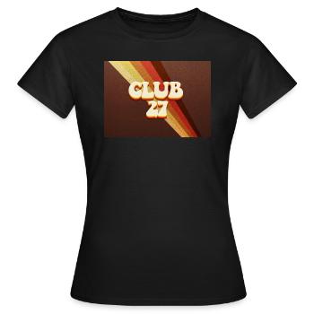 Club 27 - Frauen T-Shirt - Schwarz - Vorne - AI Model Female 172 dark (172cm)