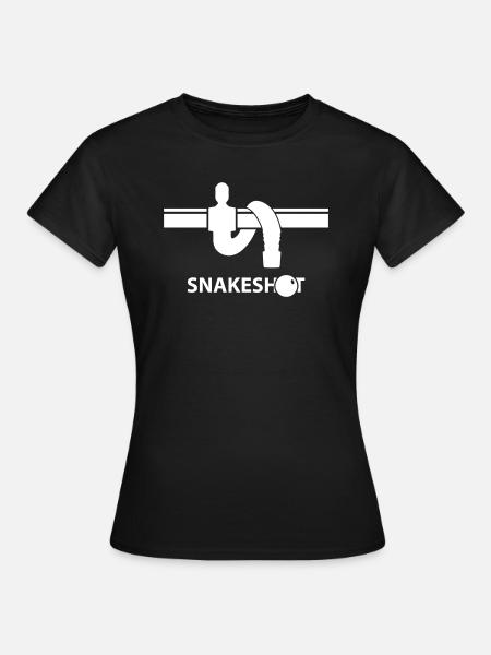 Snakeshot - Foosball - Frauen T-Shirt - Schwarz