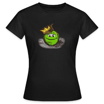 Princesse Pois - T-shirt Femme - noir - Devant - AI Model Female 172 dark (172cm)