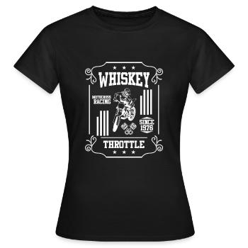 MOTOCROSS motorsport motocross - T-shirt Femme - noir - Devant - AI Model Female 172 dark (172cm)