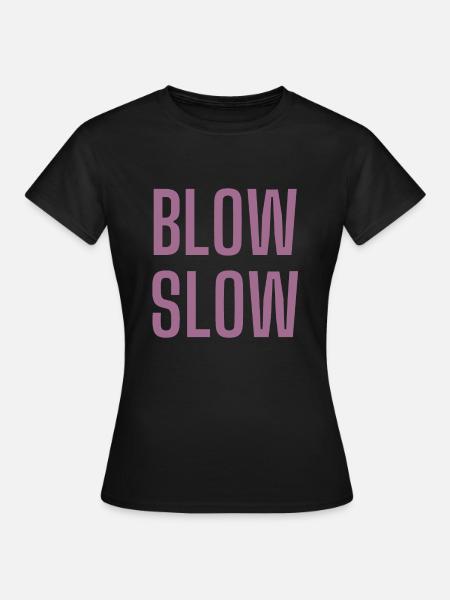 langsames pusten - Frauen T-Shirt - Schwarz