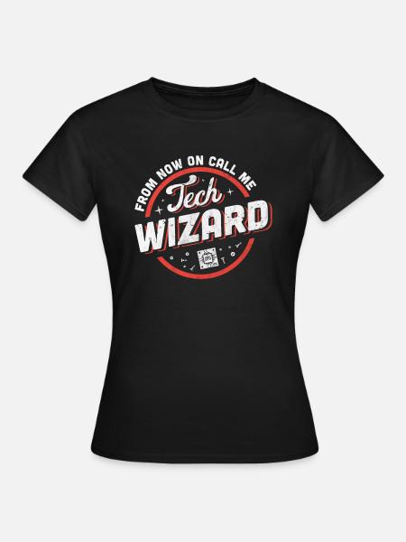 Tech Support - Frauen T-Shirt - Schwarz