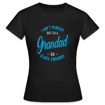 I'm a Grandad - Women's T-Shirt - black - Front - AI Model Female 172 dark (172cm)