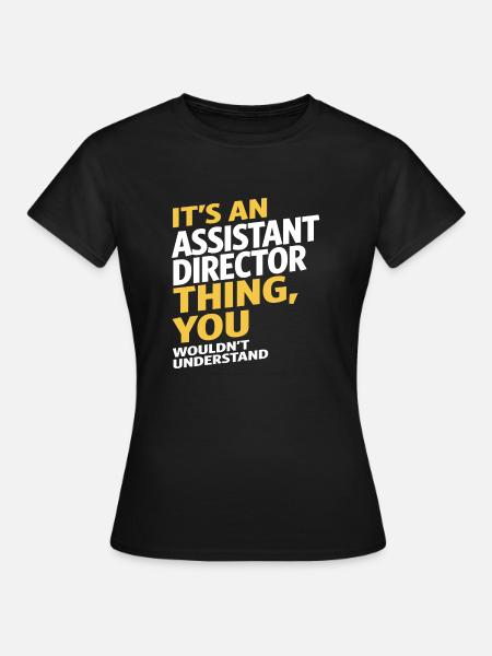 Assistant Director - Women's T-Shirt - black