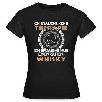 whiskey - Frauen T-Shirt - Schwarz - Vorne - AI Model Female 172 dark (172cm)