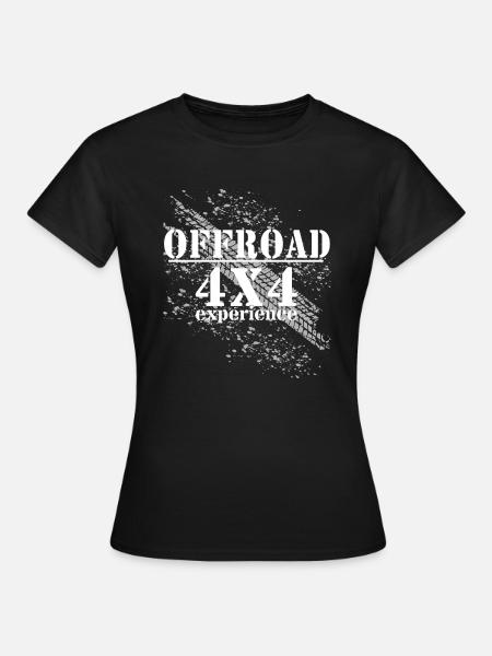 Offroad 4X4 experience - Frauen T-Shirt - Schwarz