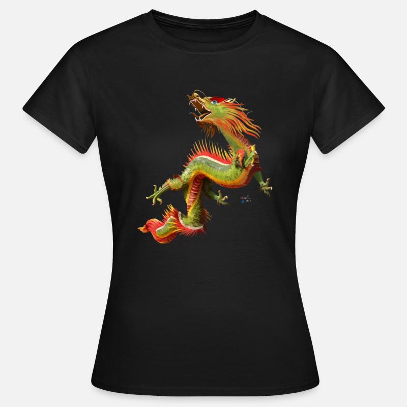 Chinese Dragon - Women's T-Shirt - black