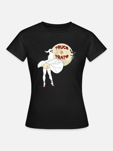 Süßes oder Saures - Frauen T-Shirt - Schwarz