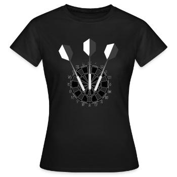 Dard - T-shirt Femme - noir - Devant - AI Model Female 172 dark (172cm)