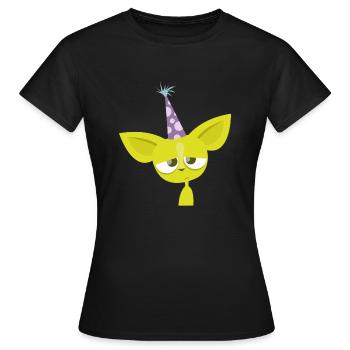 Bello - Frauen T-Shirt - Schwarz - Vorne - AI Model Female 172 dark (172cm)