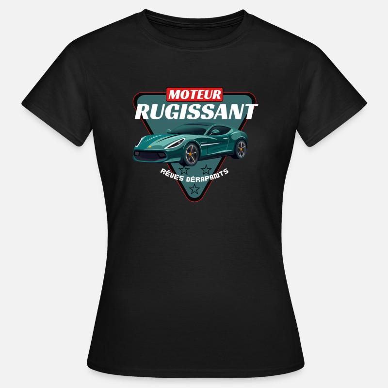 Roaring Engine - Women's T-Shirt - black
