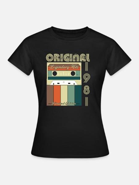Legendäres Jubiläum 1981 - Frauen T-Shirt - Schwarz