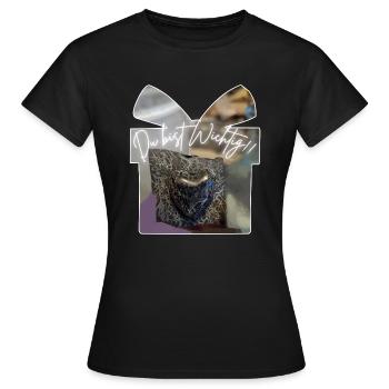 Du bist Wichtig - Frauen T-Shirt - Schwarz - Vorne - AI Model Female 172 dark (172cm)