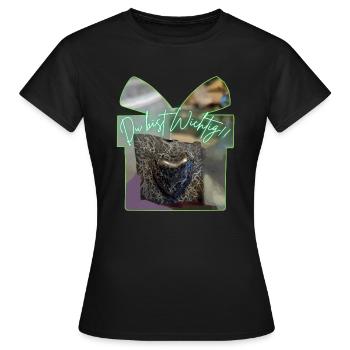 Du bist wichtig - Frauen T-Shirt - Schwarz - Vorne - AI Model Female 172 dark (172cm)