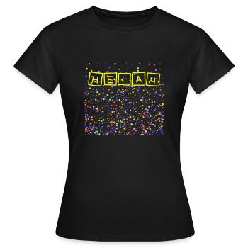 Helau - T-shirt Femme - noir - Devant - AI Model Female 172 dark (172cm)