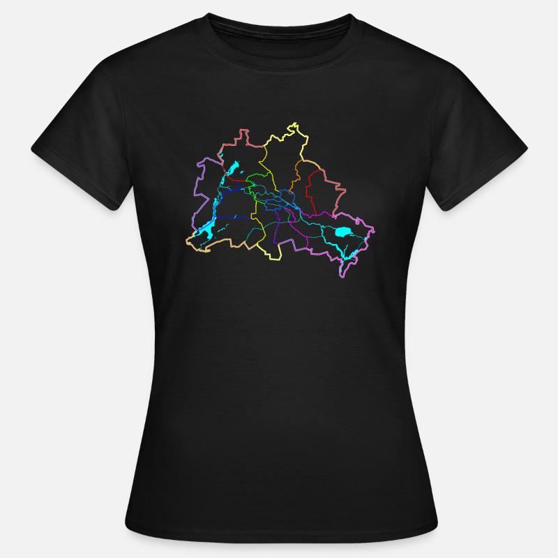 Berlin colors - Women's T-Shirt - black