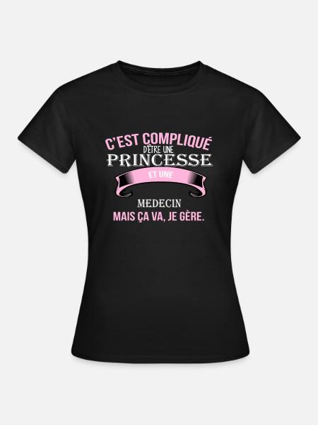 Medecin - T-shirt Femme - noir
