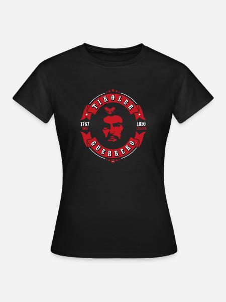 Tiroler Guerrero Andreas Hofer - Frauen T-Shirt - Schwarz