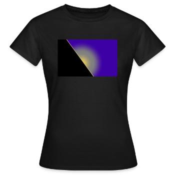 Cercle - T-shirt Femme - noir - Devant - AI Model Female 172 dark (172cm)