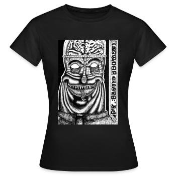DR. SERIAL - Women's T-Shirt - black - Front - AI Model Female 172 dark (172cm)