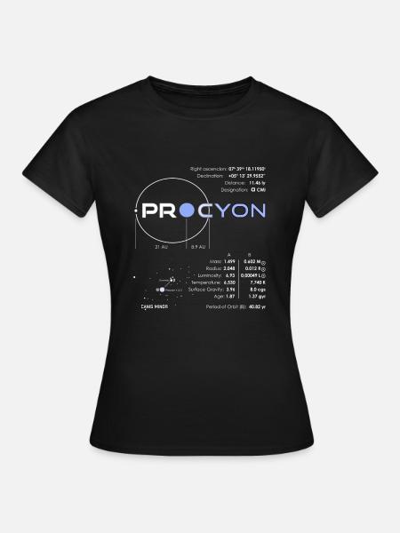 Procyon - Women's T-Shirt - black