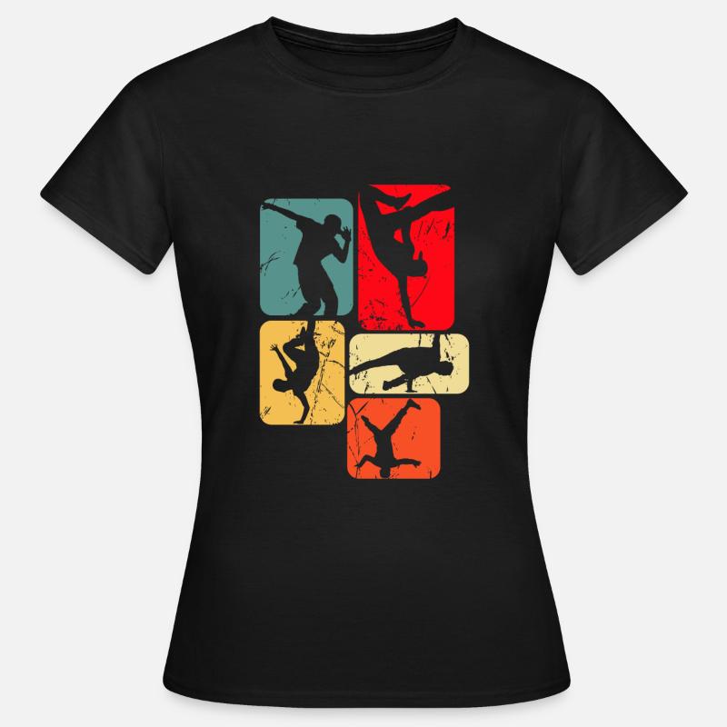 Breakdance Breakdancer Breakdancing - Women's T-Shirt - black