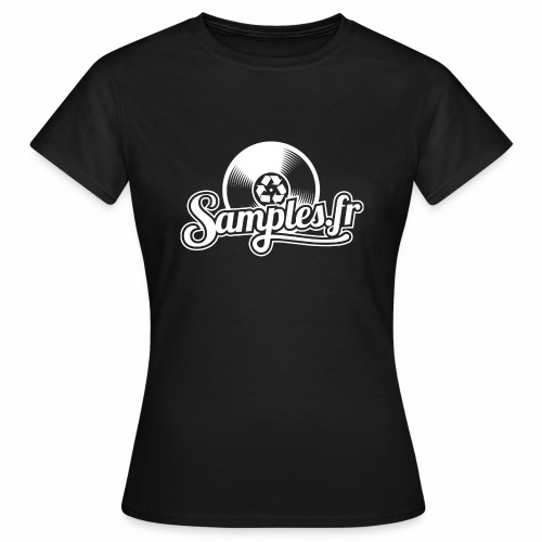 Samples.fr noir - T-shirt Femme