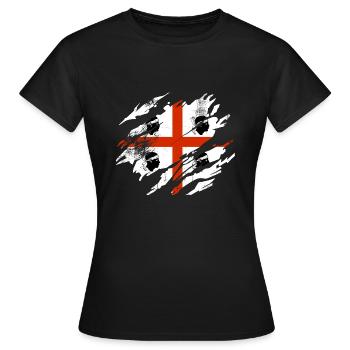 Sardinia Summer - Women's T-Shirt - black - Front - AI Model Female 172 dark (172cm)
