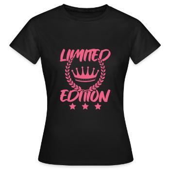 Limited Edition - T-shirt Femme - noir - Devant - AI Model Female 172 dark (172cm)