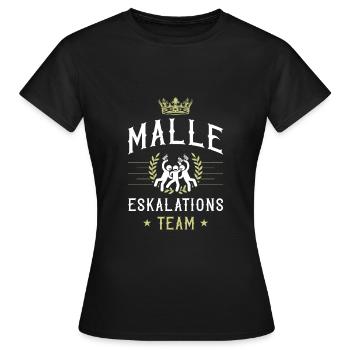 Escalade de Malle - T-shirt Femme - noir - Devant - AI Model Female 172 dark (172cm)