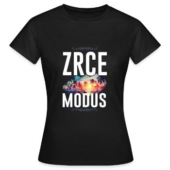 Zrce Mode - T-shirt Femme - noir - Devant - AI Model Female 172 dark (172cm)