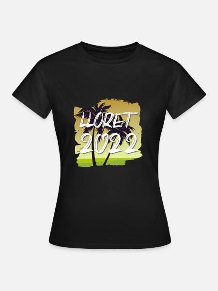 Lloret De Mar 2022 - Frauen T-Shirt - Schwarz