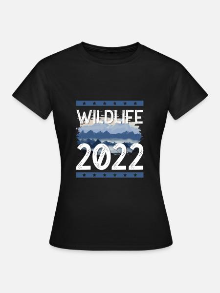 Wildlife 2022 - Frauen T-Shirt - Schwarz