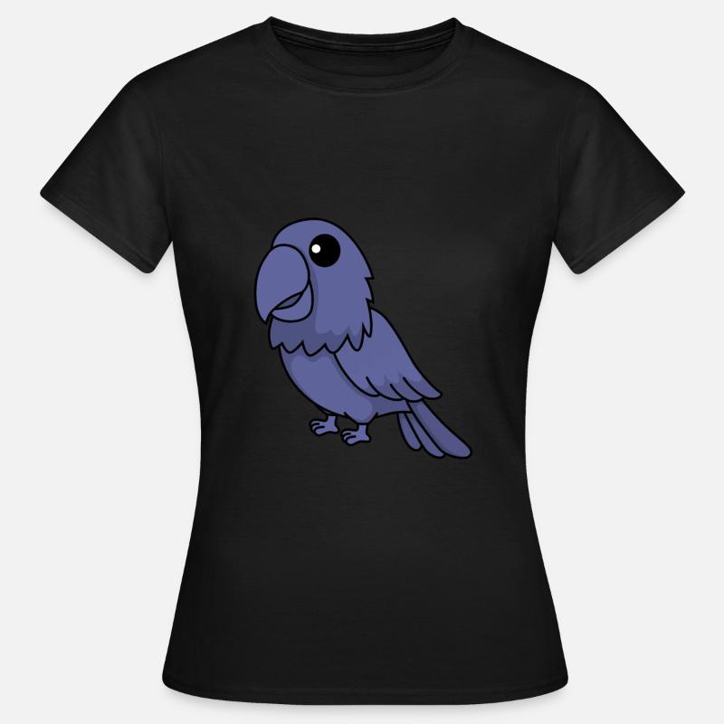 Papagai Comic Animal - Women's T-Shirt - black